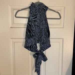 Nasty Gal Halter Backless Top
